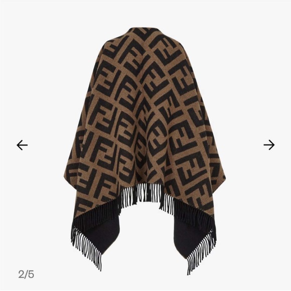 Fendi poncho one size - Picture 1 of 2
